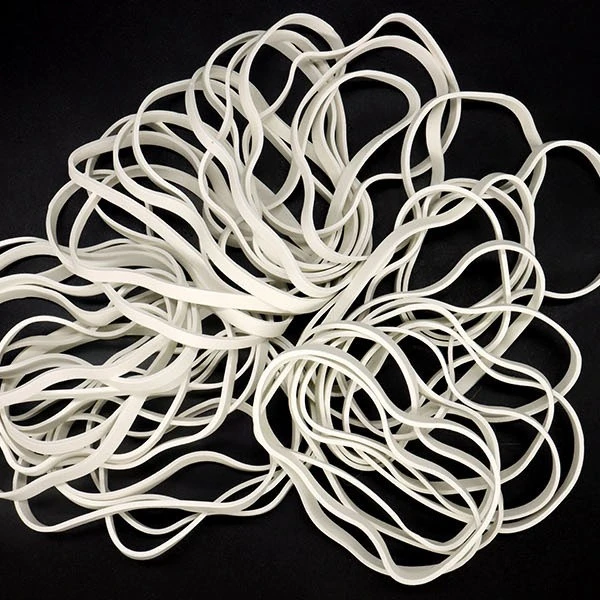 100mm white rubber band