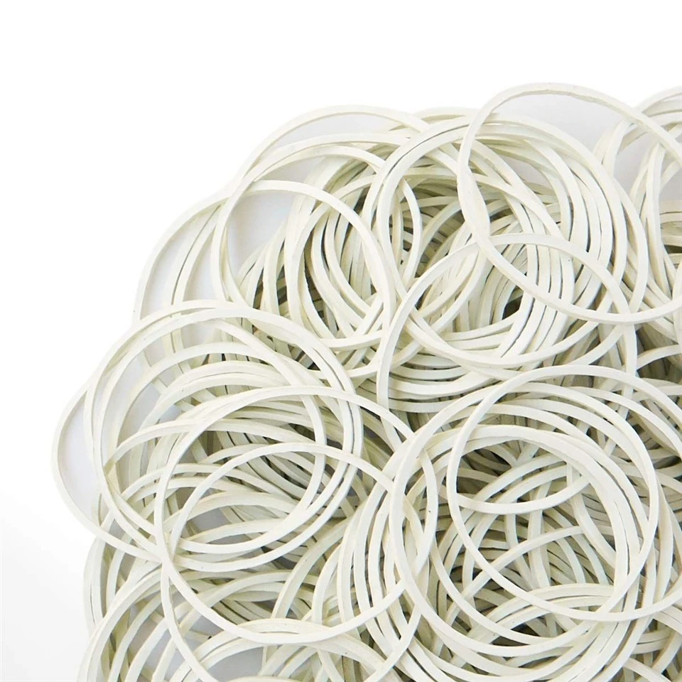 white rubber bands