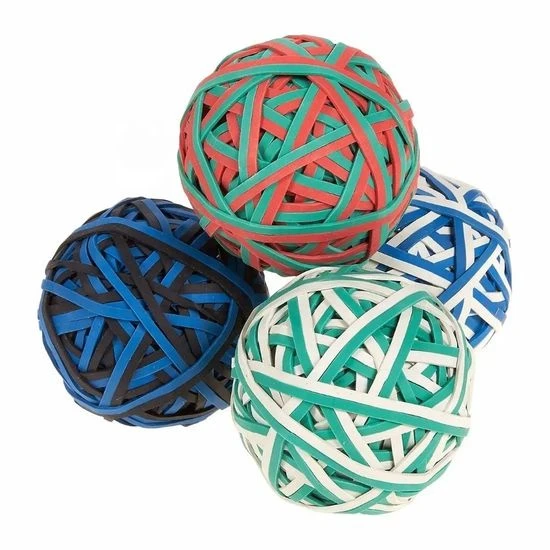 Bola de banda de goma de color