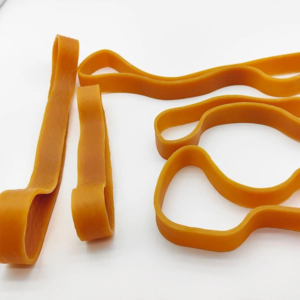 High strength natural rubber band