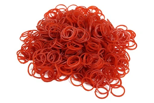 Small Red Rubber Bands