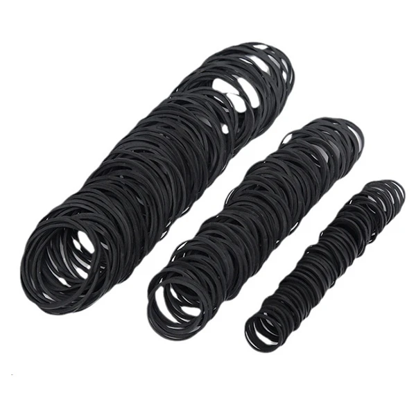 Mini bandas de goma negra