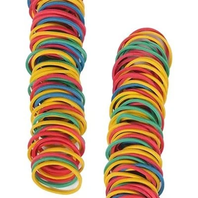 mini colored rubber bands for kids crafts