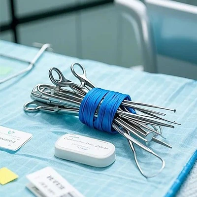 Medical bundling rubber band