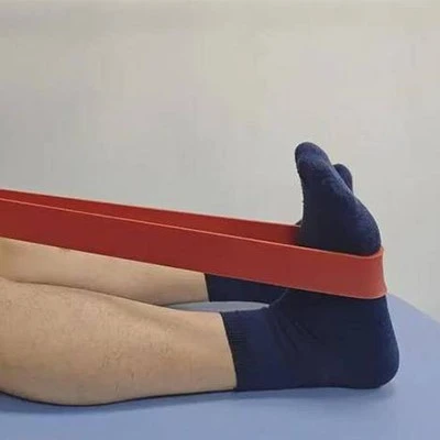 ankle rubber band exercises
