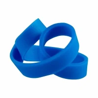 Bandas de goma azul oscuro