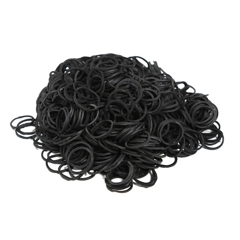 small black elastic bands
