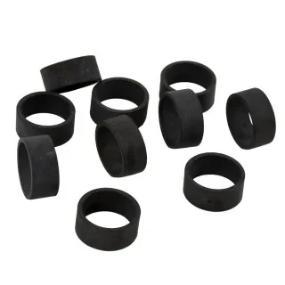 natural rubber small thick black bands
