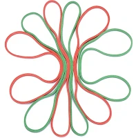 Grandes bandas de goma de colores