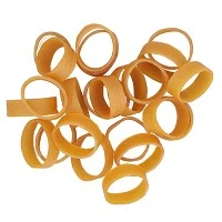 Pequeñas bandas de goma fuertes