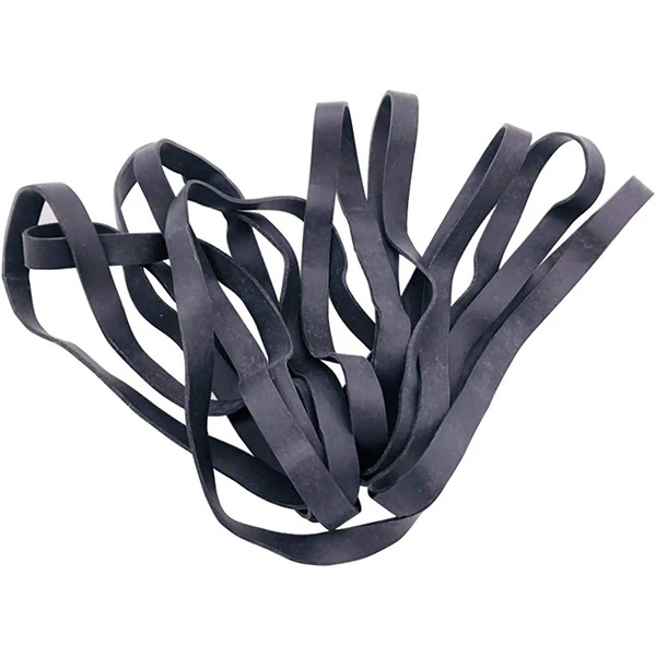 Guías de goma negra gruesas