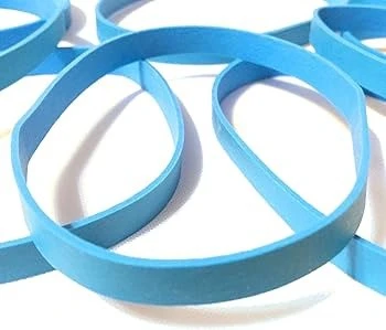 China thick blue rubber bands