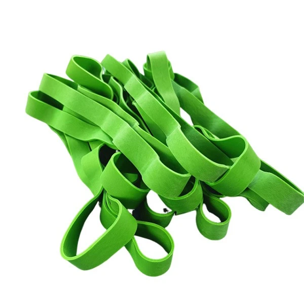 Heavy-duty rainbow rubber bands